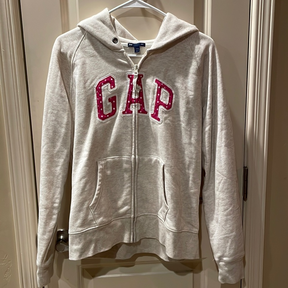 Gap zip up sweater